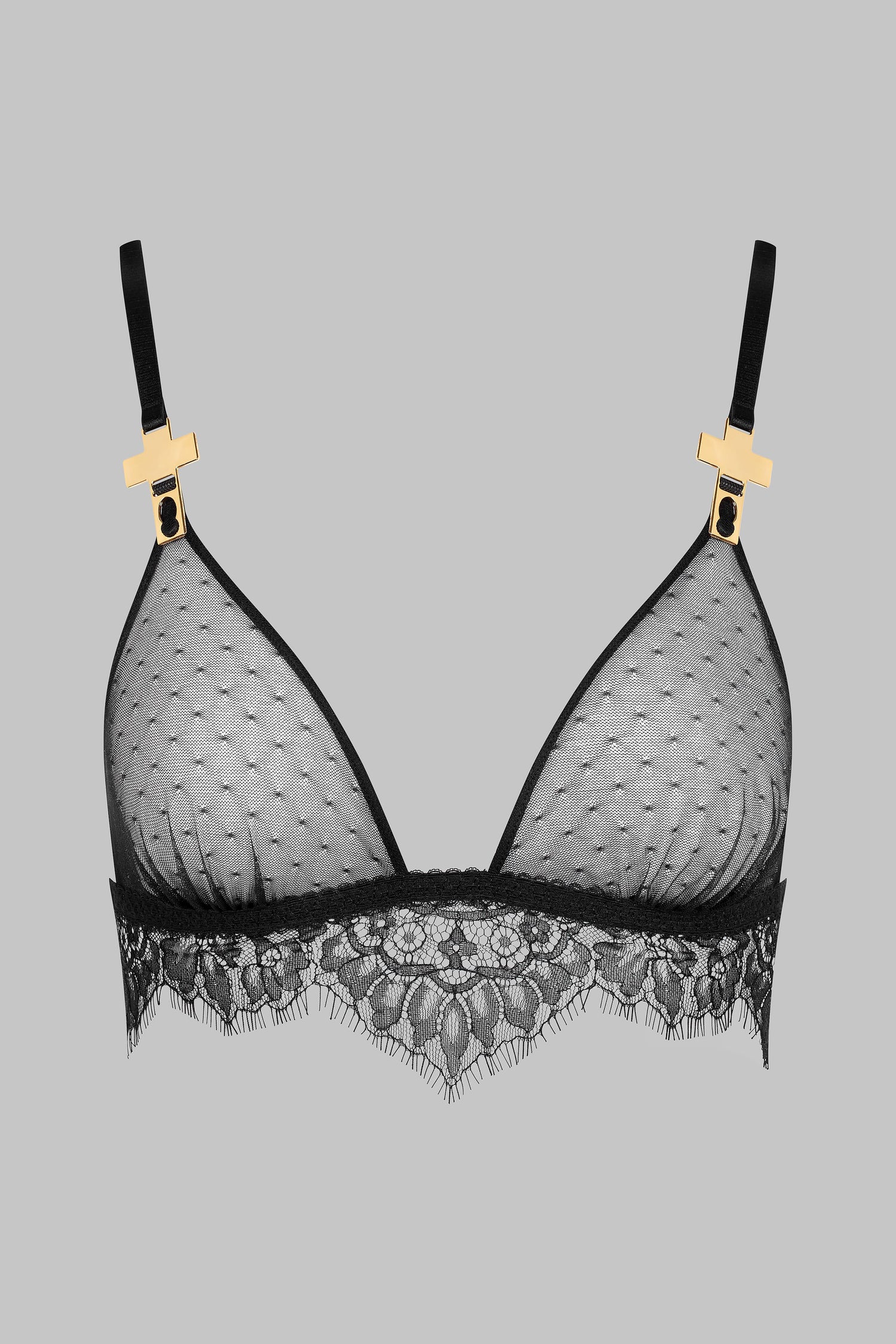 Reggiseno a triangolo con croce - Inspiration Divine