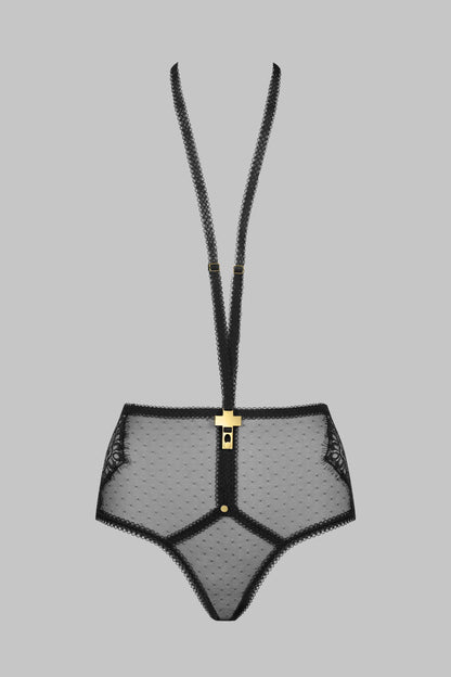 High Waisted Panties with Harness - Inspiration Divine