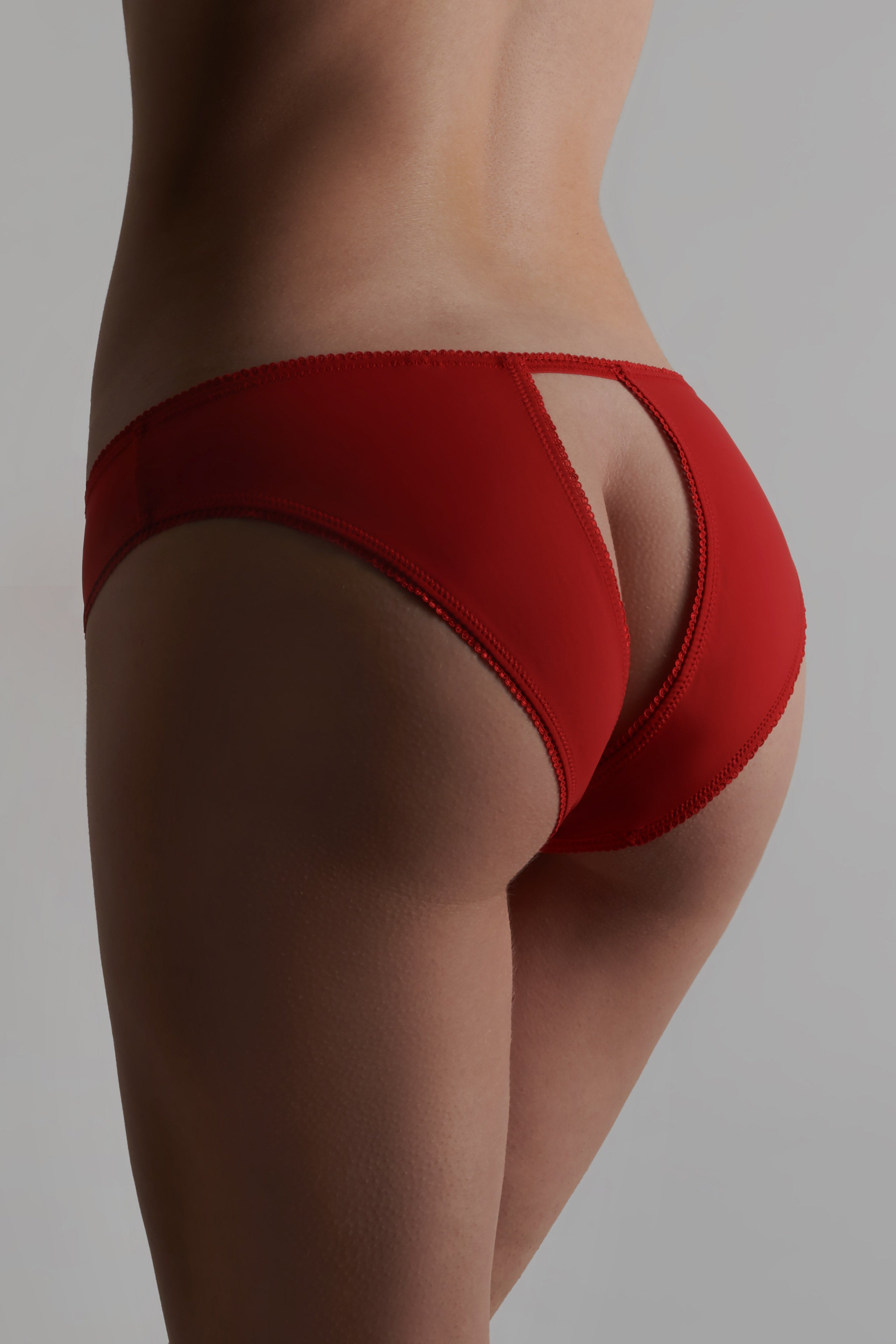 Body Sexy Rouge Maison Close - String Ouvert Taille 40 - Neuf Avec étiquettes