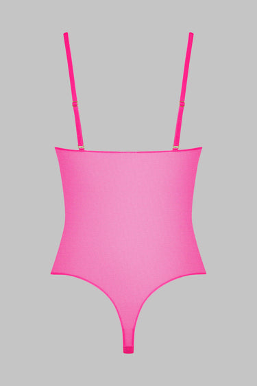 Maison Close l Pink Body string - Corps à Corps Néon