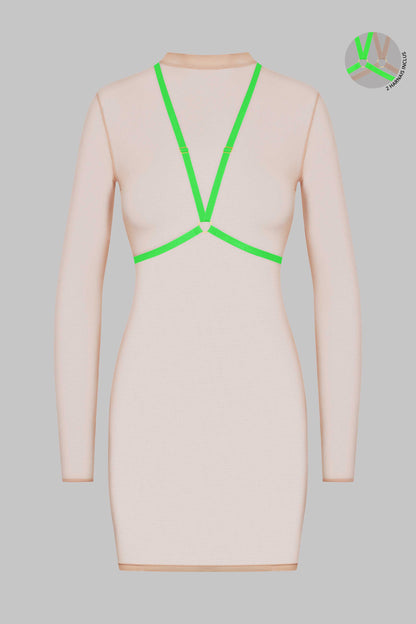 Dress with harness - Corps à Corps