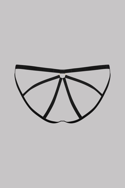 Culotte ouverte - Parure velours